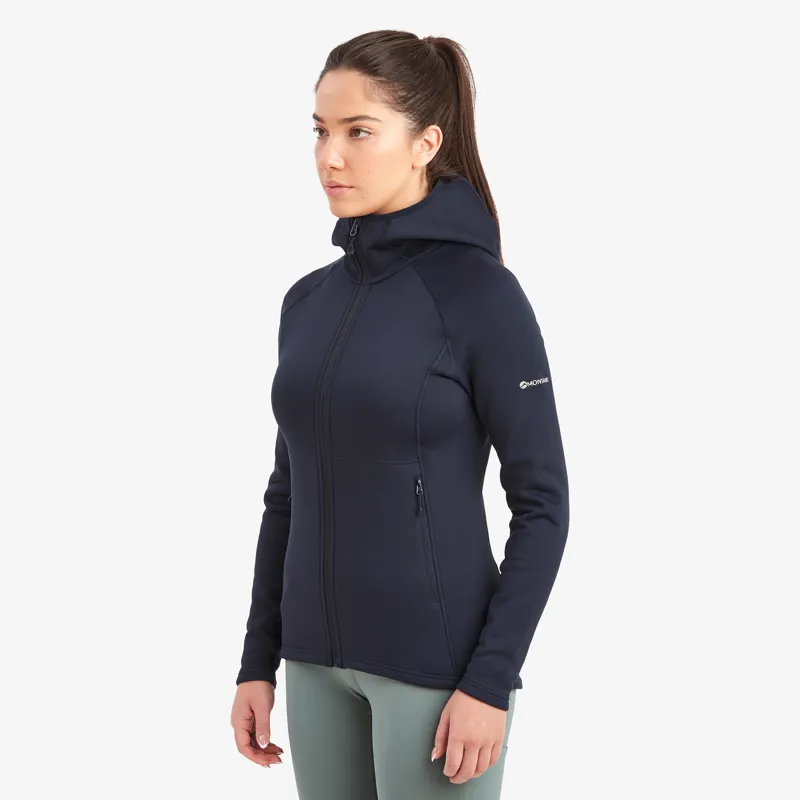 Montane Womens Fury Hoodie Eclipse Blue-3